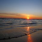 Sonnenuntergang an der Ostsee - das Baltische Meer In Liepaja