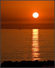 Sonnenuntergang an der Ostsee