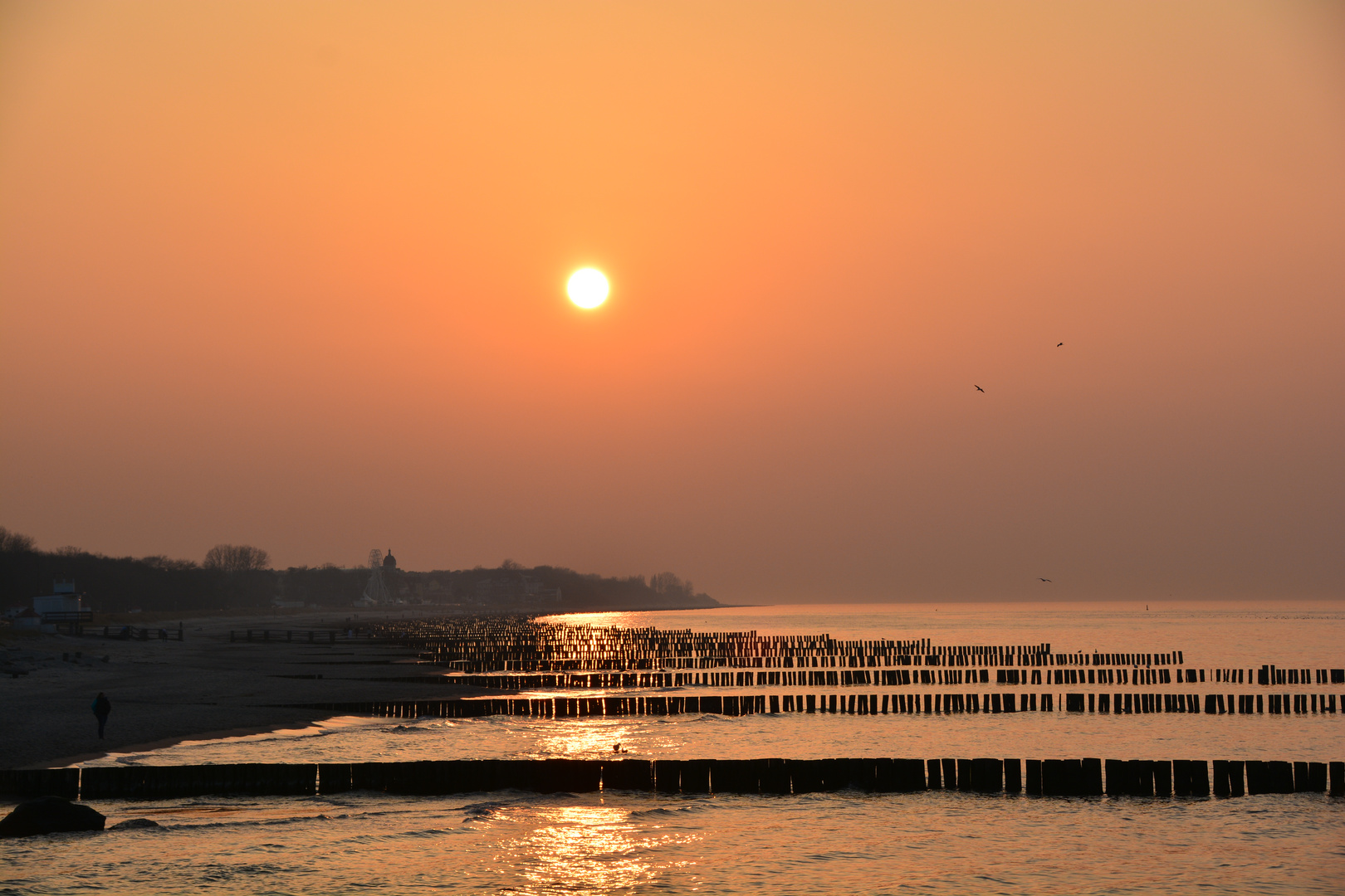 Sonnenuntergang an der Ostsee