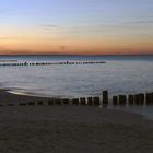 Sonnenuntergang an der Ostsee