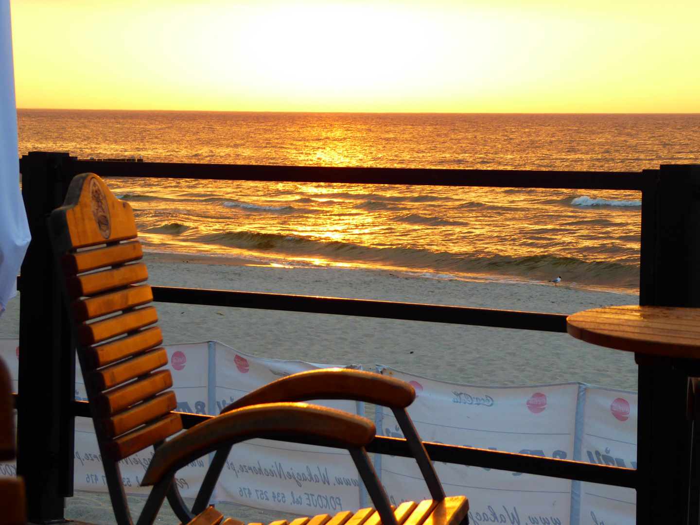 Sonnenuntergang an der Ostsee