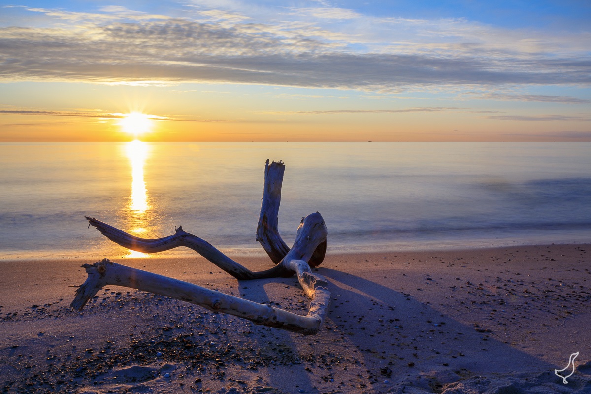 Sonnenuntergang an der Ostsee