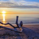 Sonnenuntergang an der Ostsee