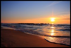 Sonnenuntergang an der Ostsee