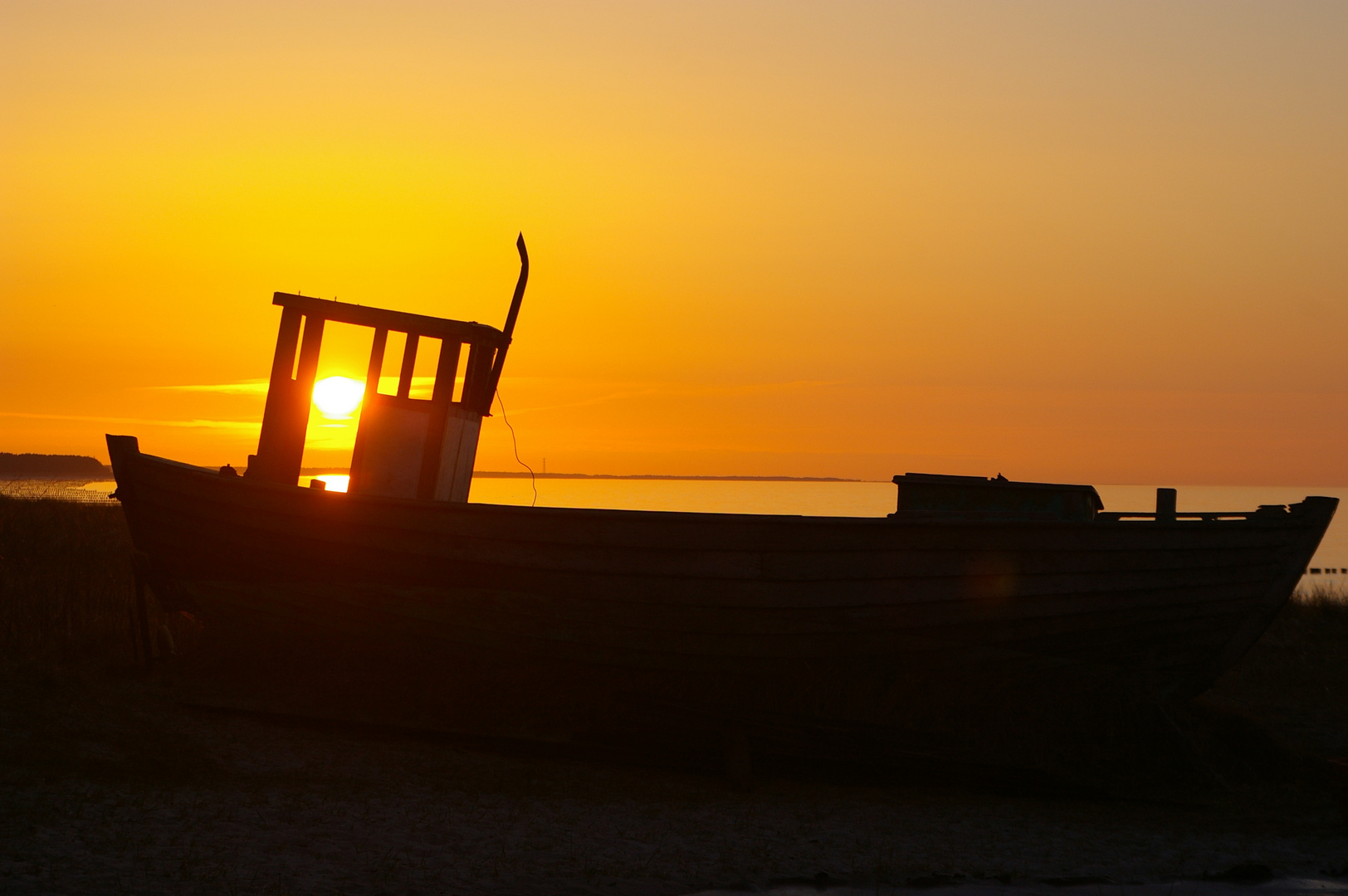 Sonnenuntergang an der Ostsee