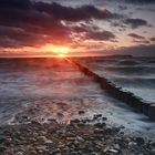 Sonnenuntergang an der Ostsee