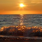 Sonnenuntergang an der Ostsee