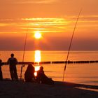 Sonnenuntergang an der Ostsee