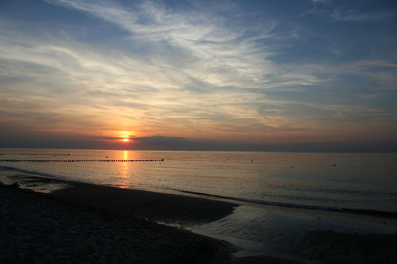 Sonnenuntergang an der Ostsee I