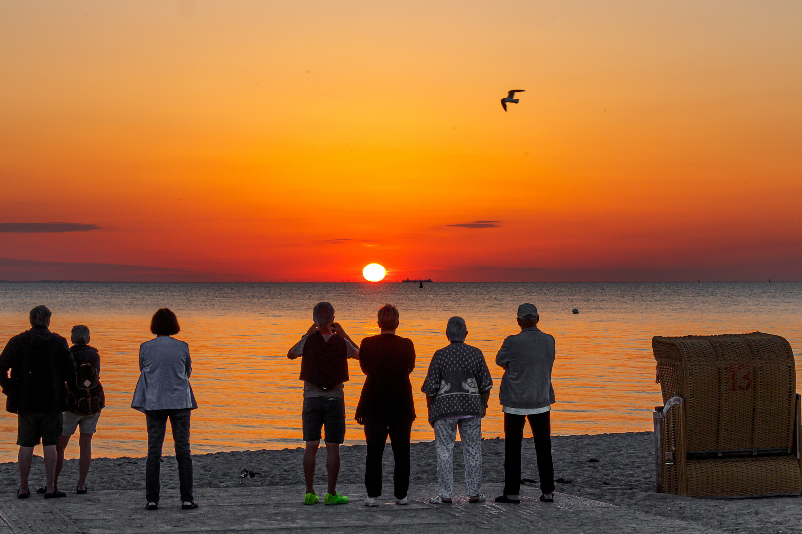 Sonnenuntergang an der Ostsee -Insel Poel- 2