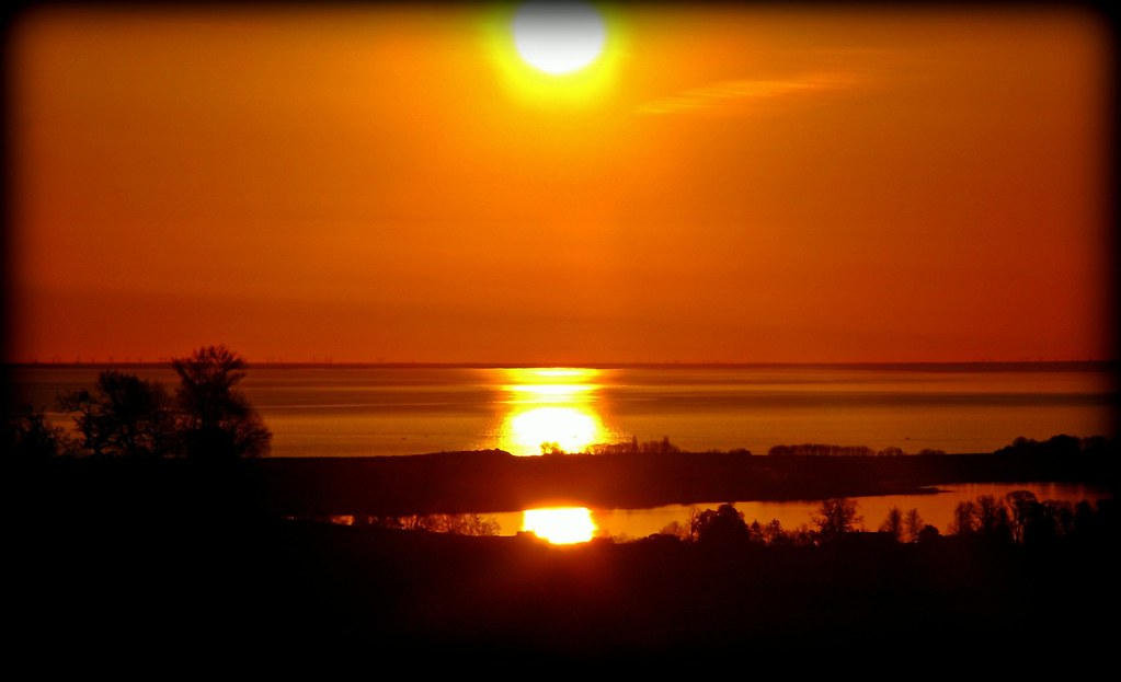 Sonnenuntergang an der Ostsee (Sunset at the Baltic Sea)