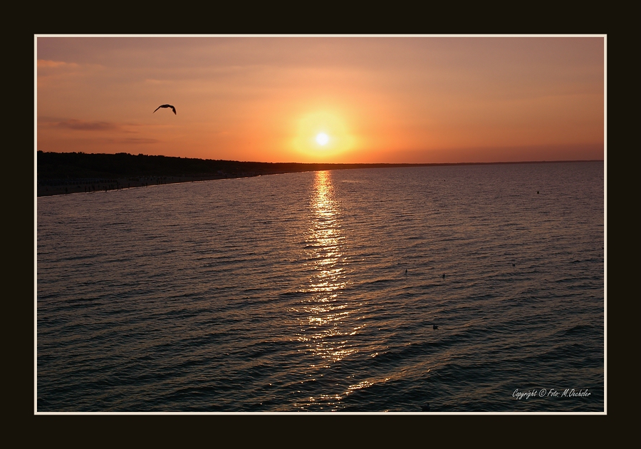 Sonnenuntergang an der Ostsee (Zinnowitz)