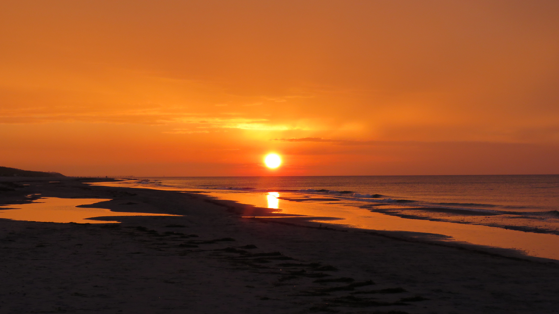 Sonnenuntergang an der Ostsee2