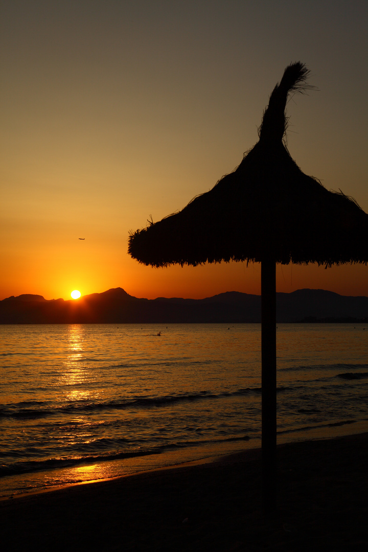 Sonnenuntergang an der Palma de Palma