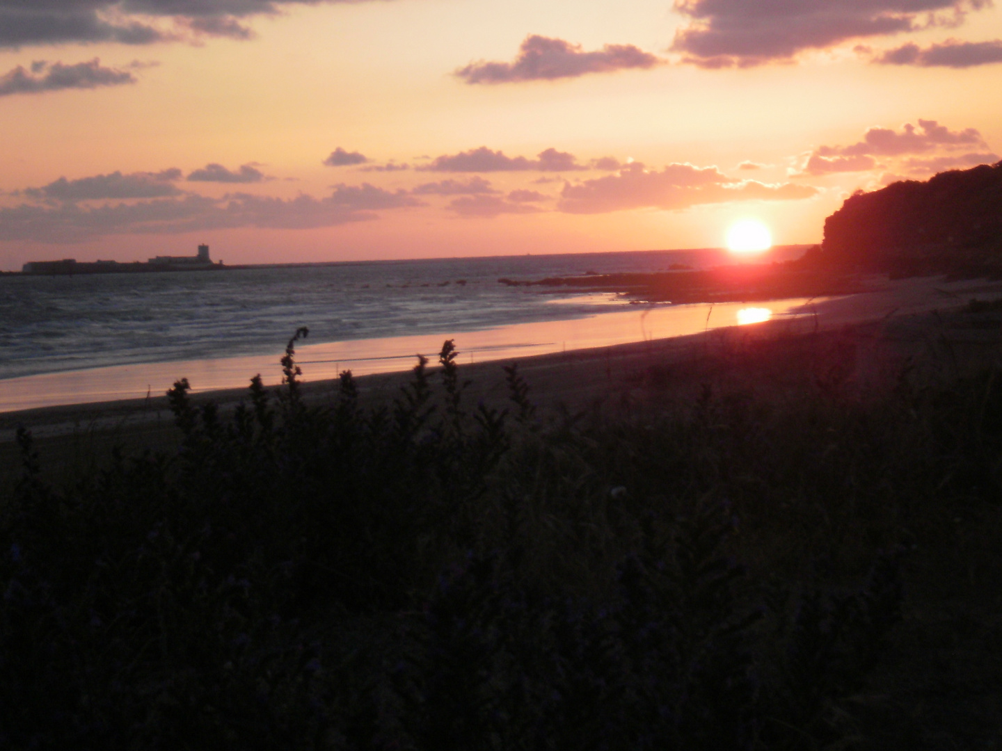 Sonnenuntergang an der Playa la Barossa