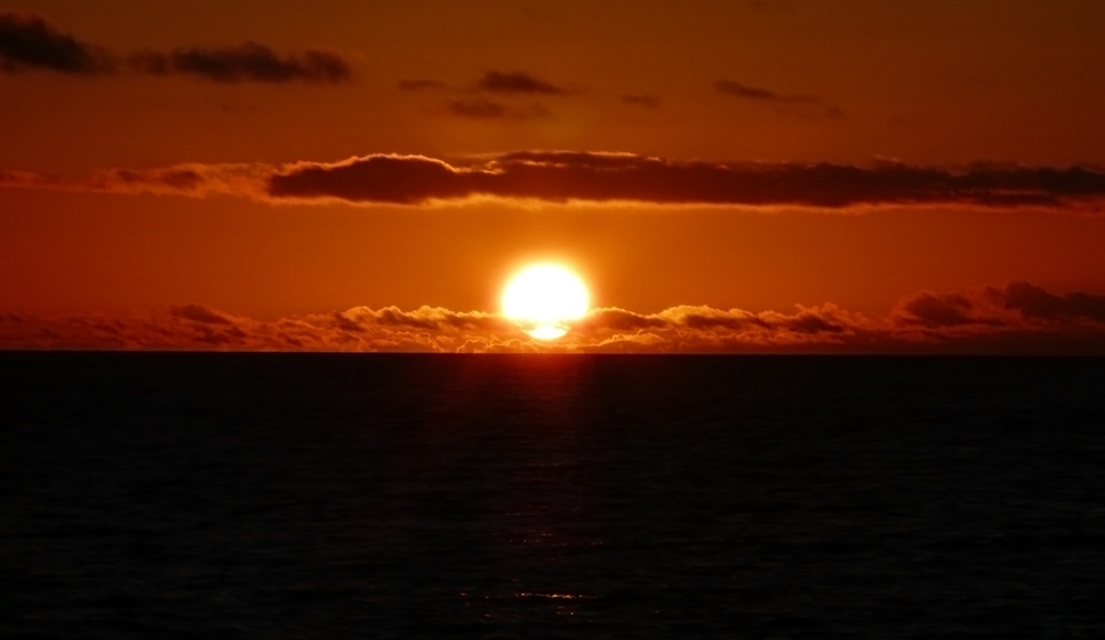 Sonnenuntergang an der Playa los Guirres