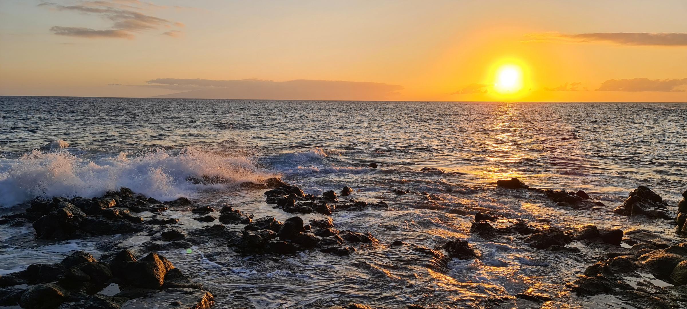 Sonnenuntergang an der Playa Paraiso