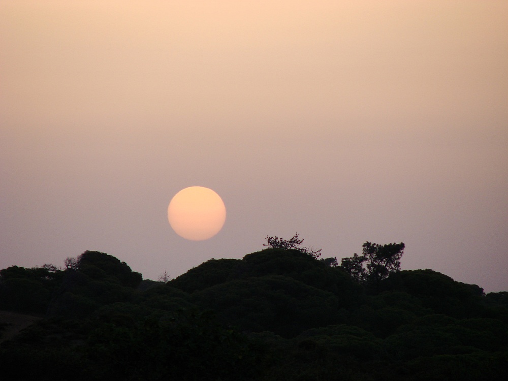 Sonnenuntergang an der Praia da Falesia