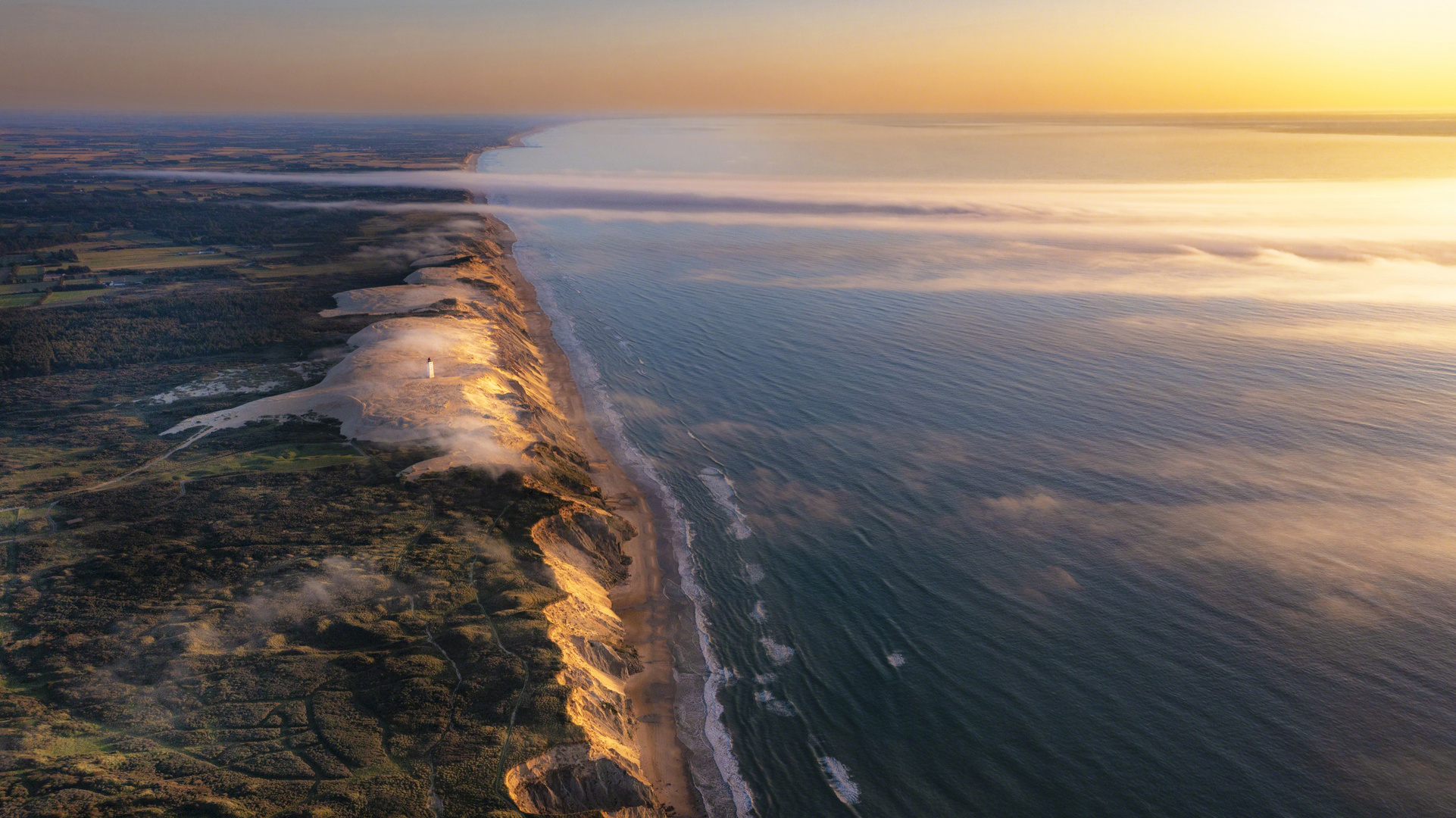 Sonnenuntergang an der Rubjerg Knude