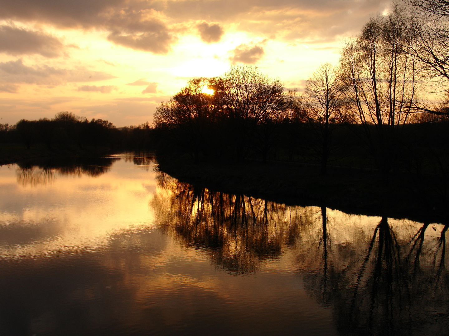 Sonnenuntergang an der Ruhr 001