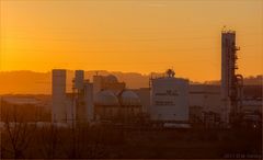 Sonnenuntergang an der Ruhr