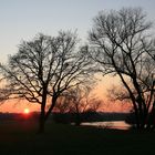 Sonnenuntergang an der Ruhr