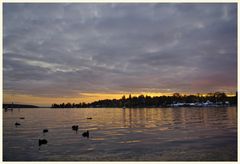 sonnenuntergang an der 'scharfen lanke'