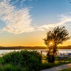 Sonnenuntergang an der Schlei 