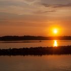 Sonnenuntergang an der Schlei