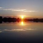 Sonnenuntergang an der Schlei