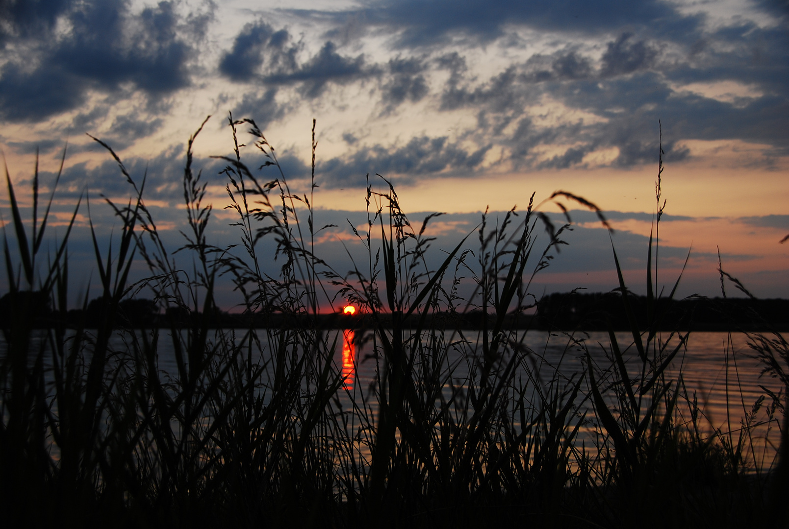 Sonnenuntergang an der Schlei