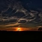 Sonnenuntergang an der Schlei