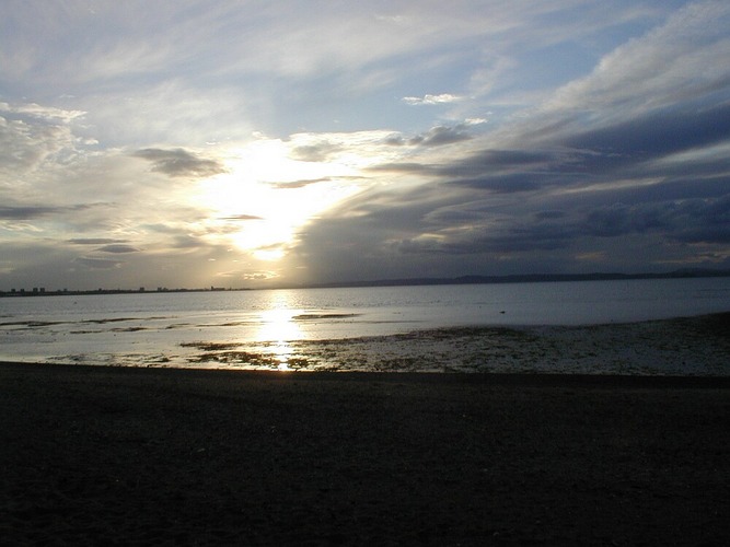 Sonnenuntergang an der Schottischen Ostküste