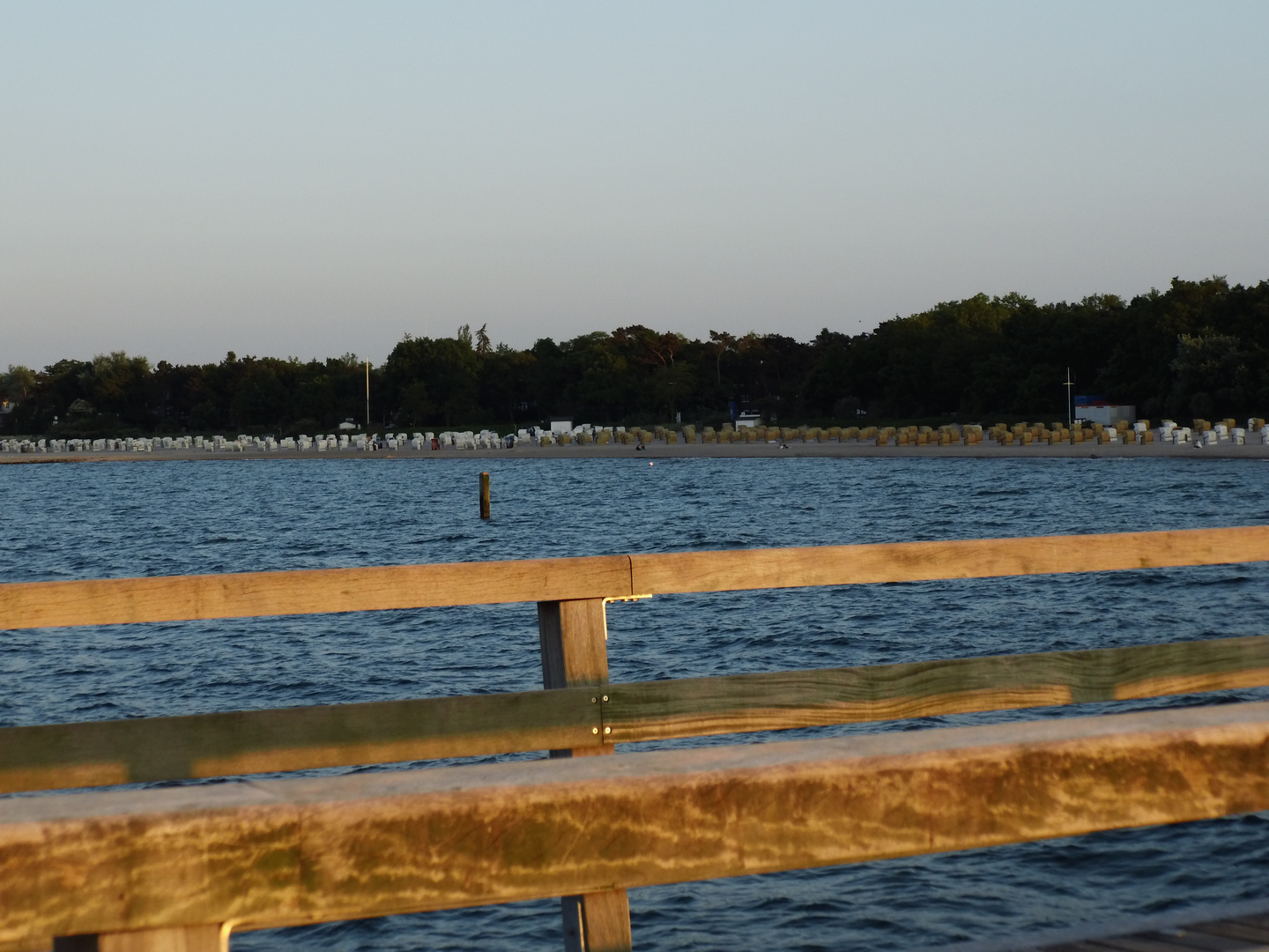 Sonnenuntergang an der Seebrücke