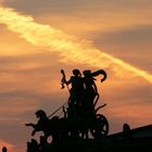 Sonnenuntergang an der Semperoper