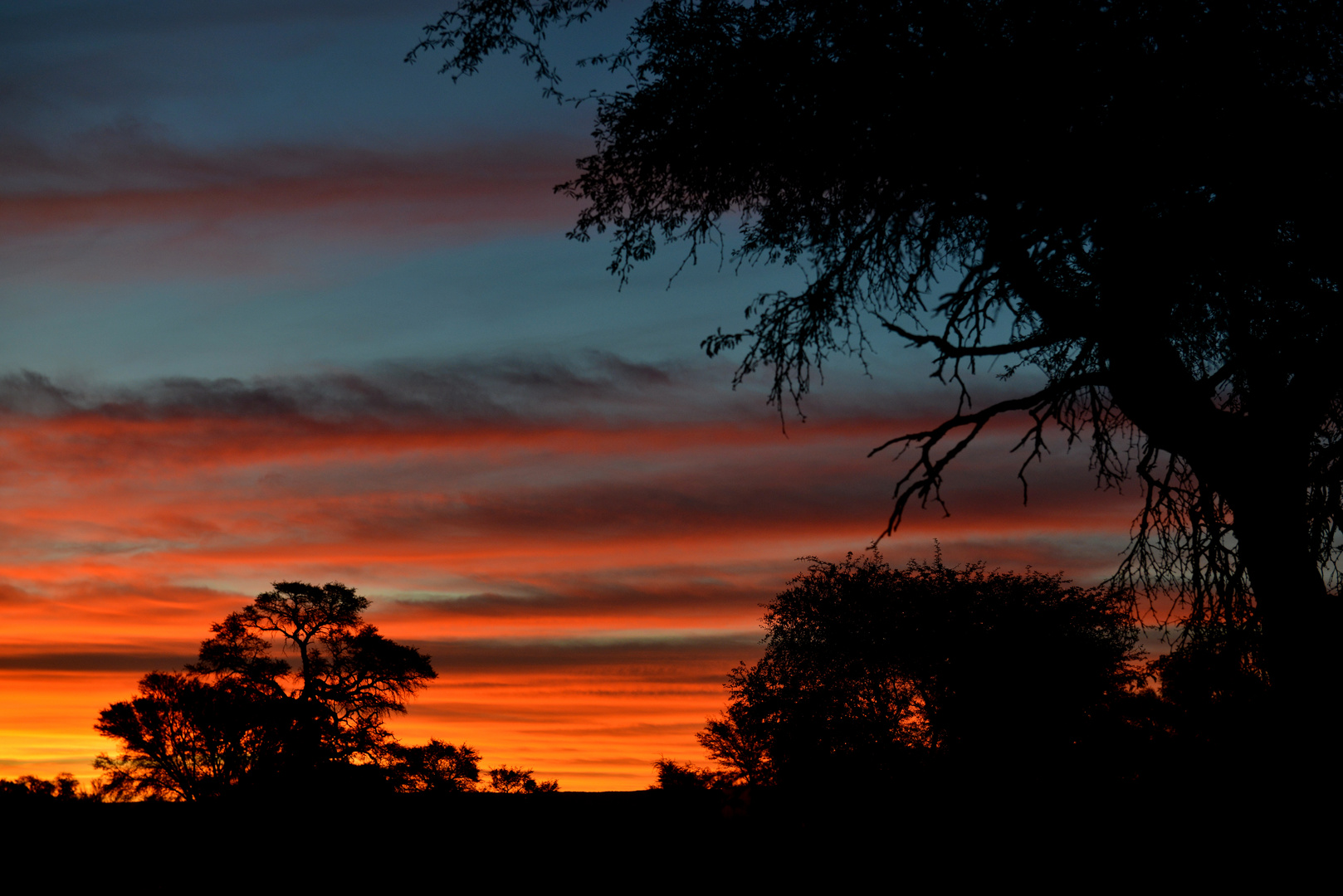 Sonnenuntergang an der Sossusvlei-Lodge