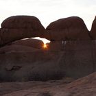 Sonnenuntergang an der Spitzkoppe