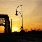 Sonnenuntergang an der Sternbrücke