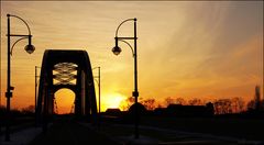 Sonnenuntergang an der Sternbrücke
