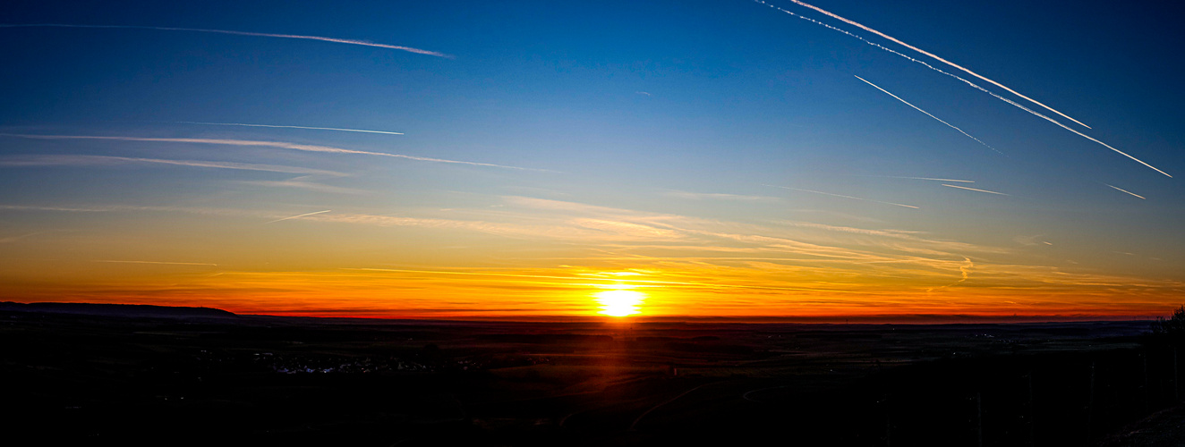 "Sonnenuntergang an der Stollburg"