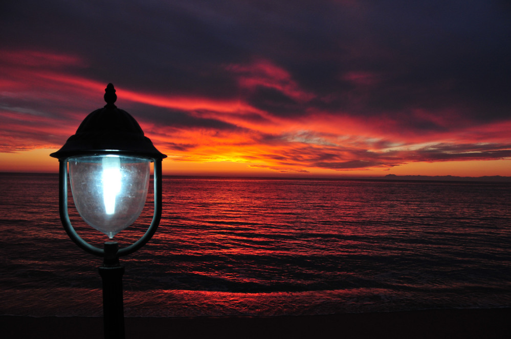 Sonnenuntergang an der Türkischen Riviera