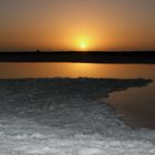 Sonnenuntergang an der Walvis Bay