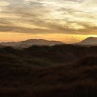 Sonnenuntergang an der weissen Düne