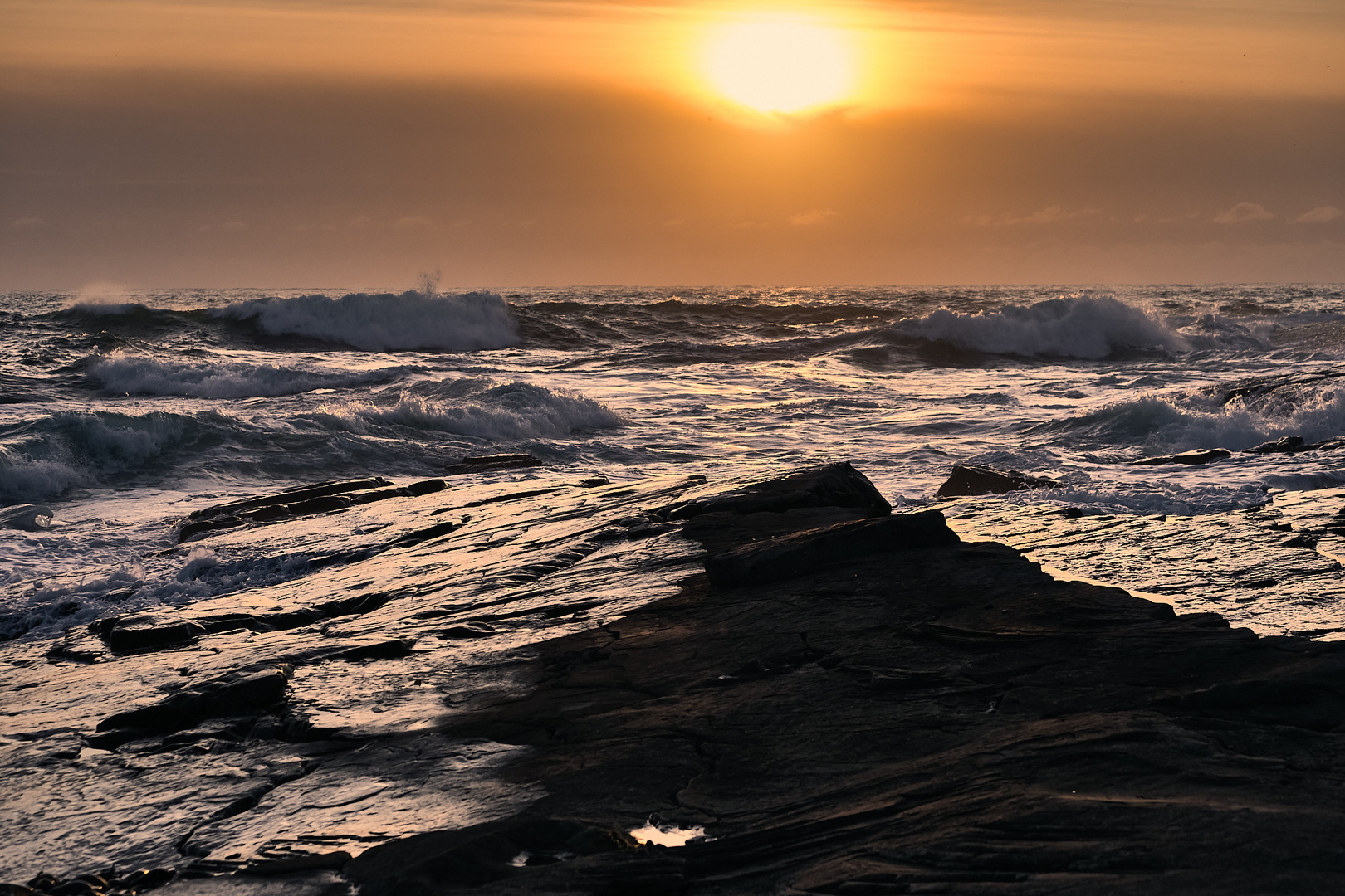 Sonnenuntergang an der Westküste Irlands