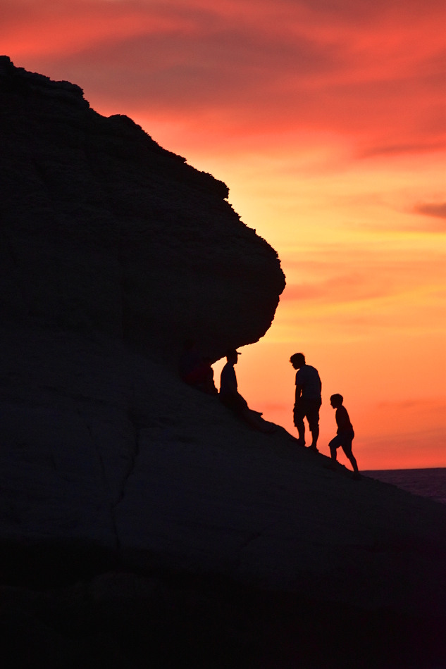 Sonnenuntergang an der Westküste Korsikas 2