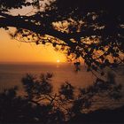 Sonnenuntergang an der Westküste Mallorcas / Nähe Port de Soller