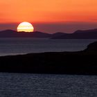 Sonnenuntergang an der Westküste Schottlands