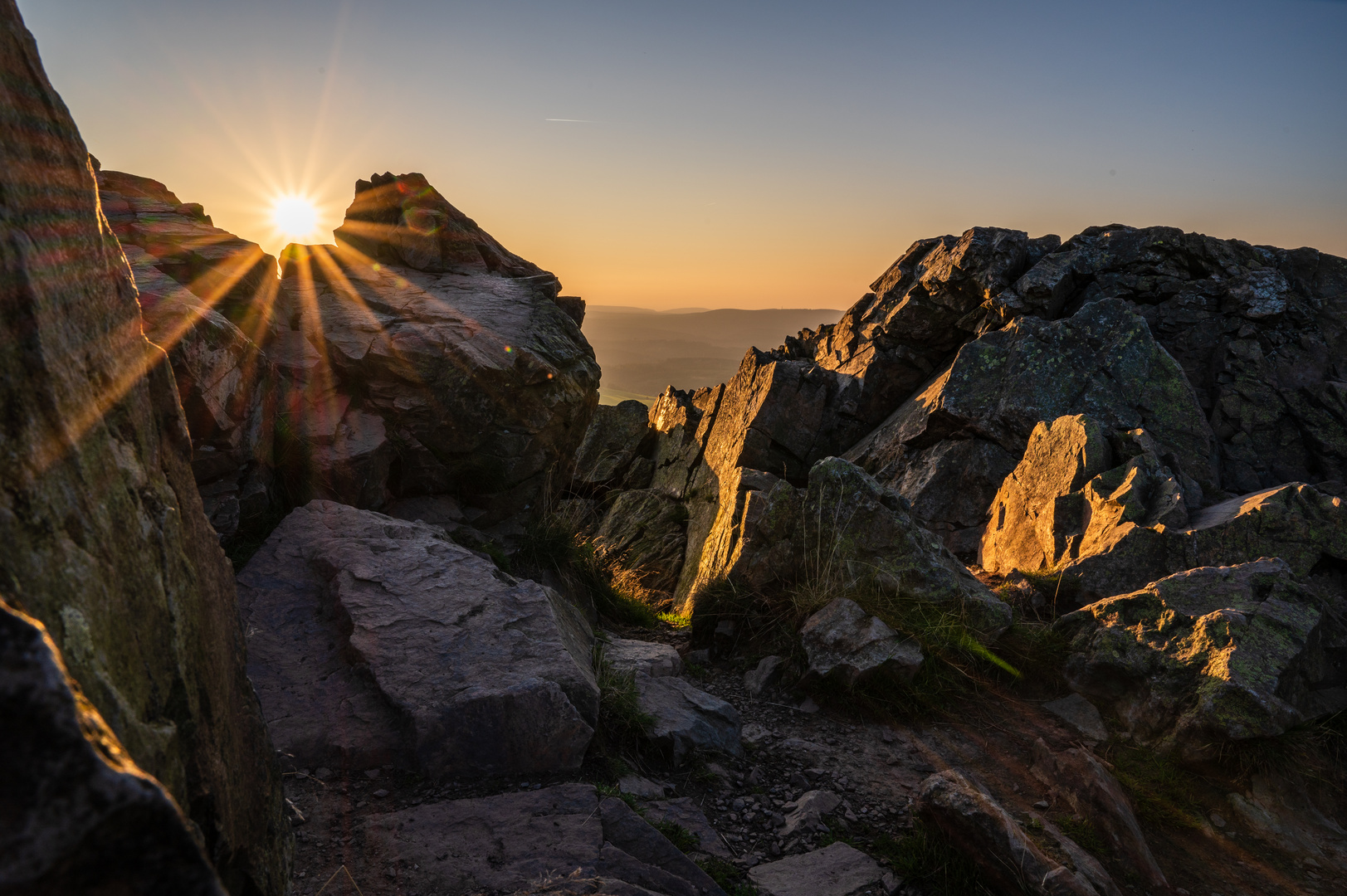 Sonnenuntergang an der Wolfswarte 2