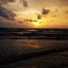 Sonnenuntergang an Thailands Küste