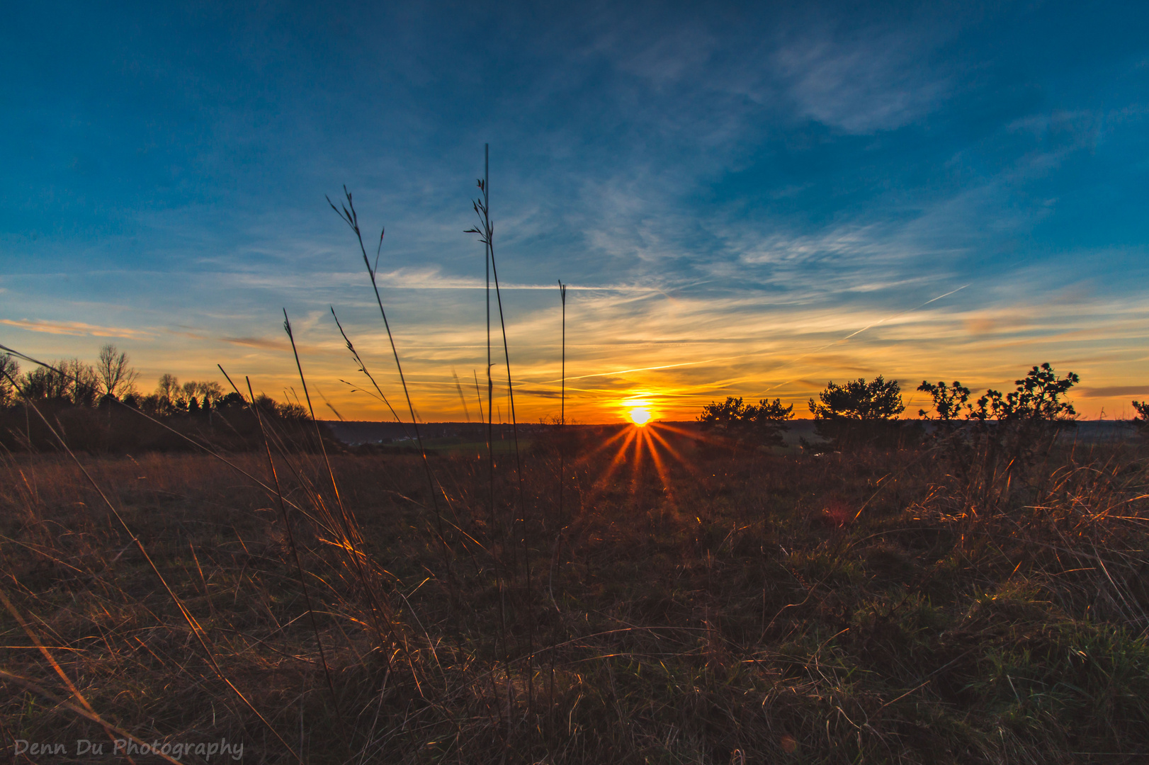 Sonnenuntergang an Weihnachten 2015